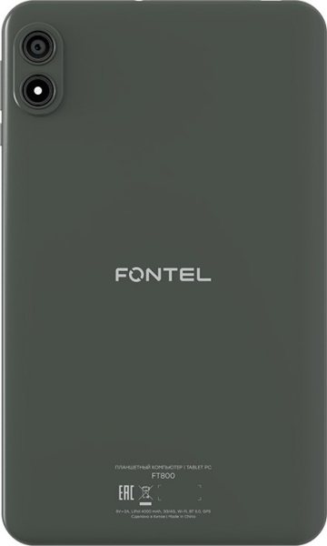 Анонс. Fontel FT800 и Fontel FT1000 - их первые планшеты...